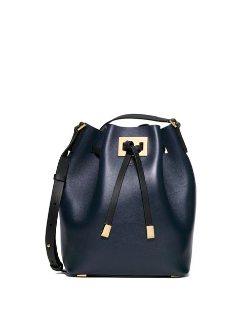 michael kors miranda bucket bag blue|EUC Michael Kors Miranda Bucket in cornflower Blue Genuine .